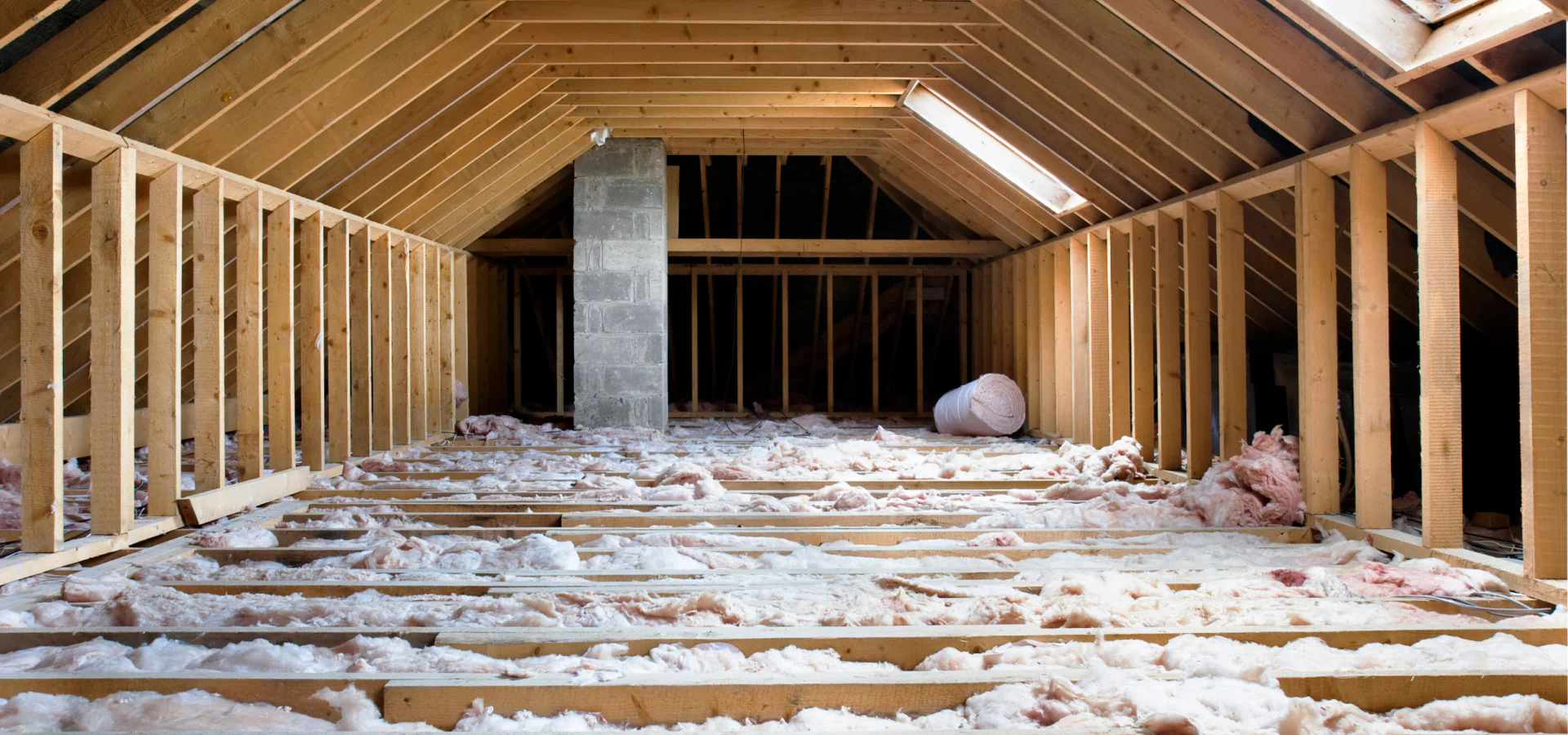 attic with insulated flooring and ceiling